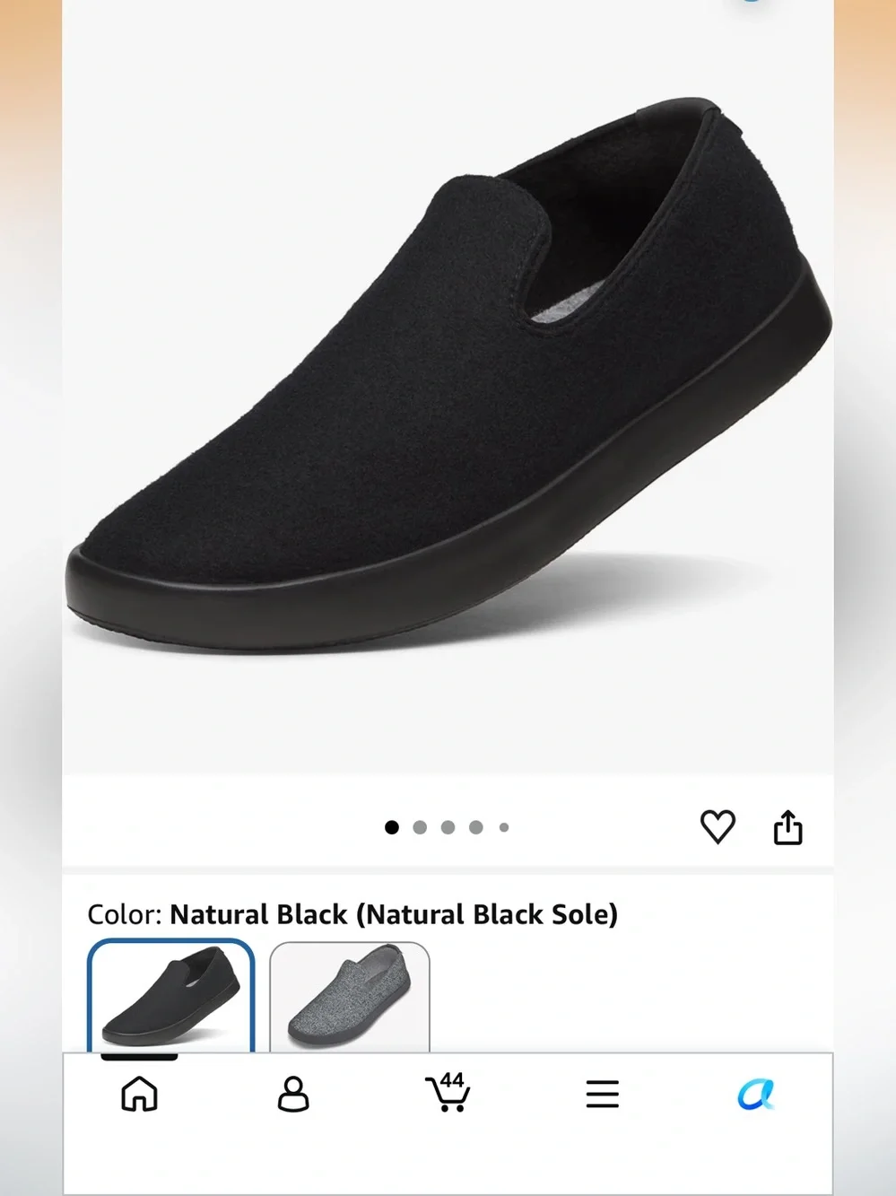 Allbirds Men's Wool Lounger, Everyday Slip-On Sneakers